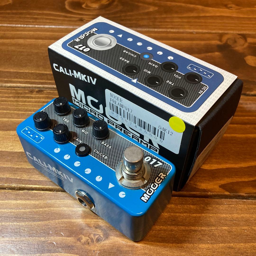 ギター MOOER Micro Preamp 017