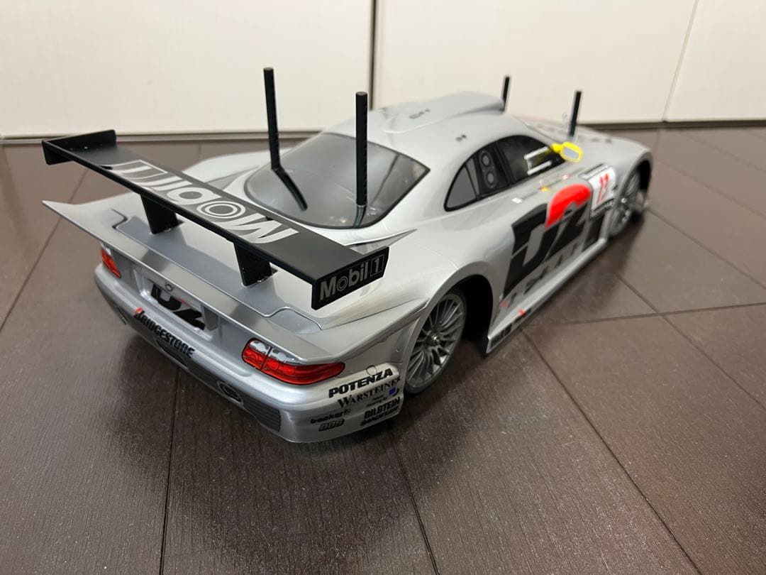 タミヤ　1/10　1997 メルセデスベンツ　CLK-GTR 　完成済みボディ