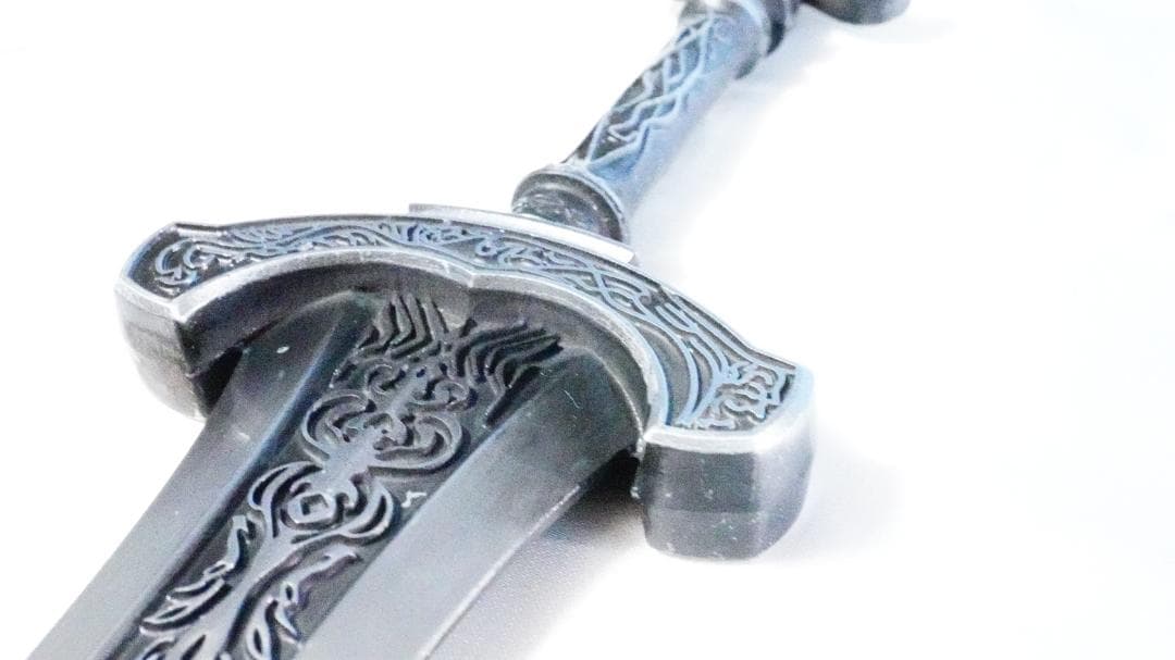 30cmガーゴイルの黒剣 エルデンリング ミニ武器 キーホルダー アクセサリ