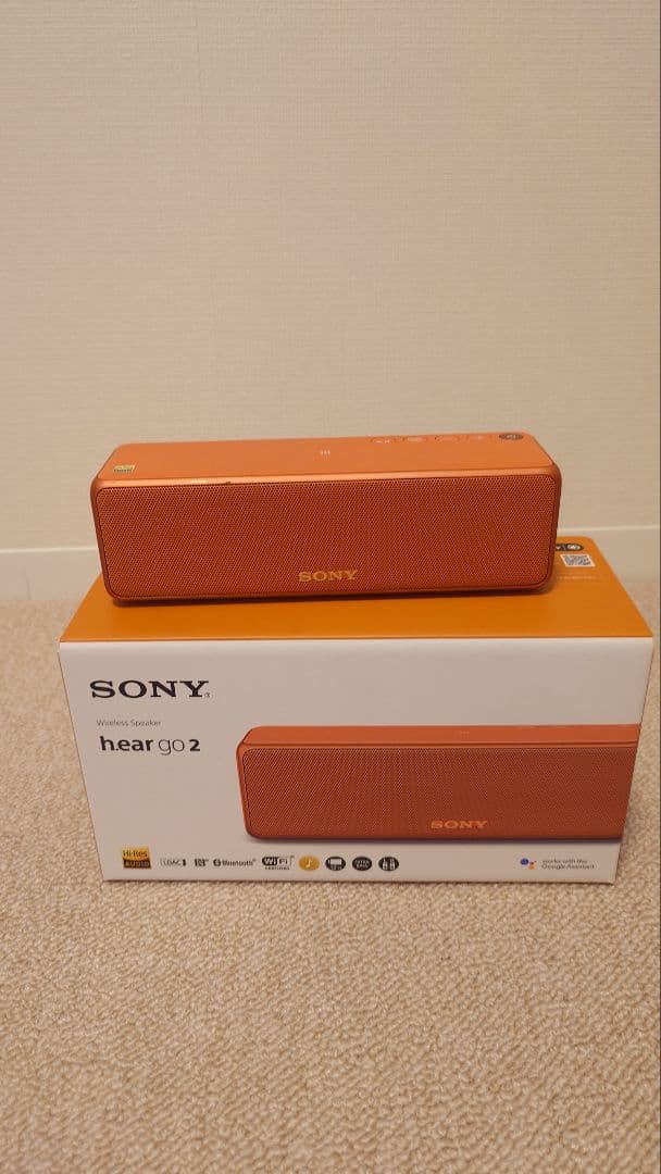 SONY hear go 2 オレンジ