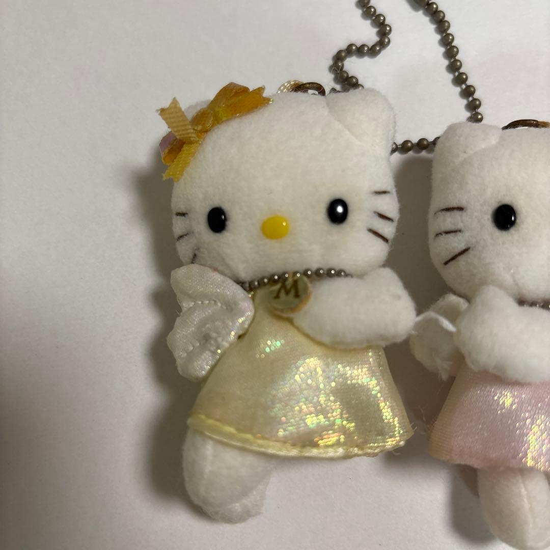 ハローキティ　ハローミミィ　ペアMホルダエンジェ