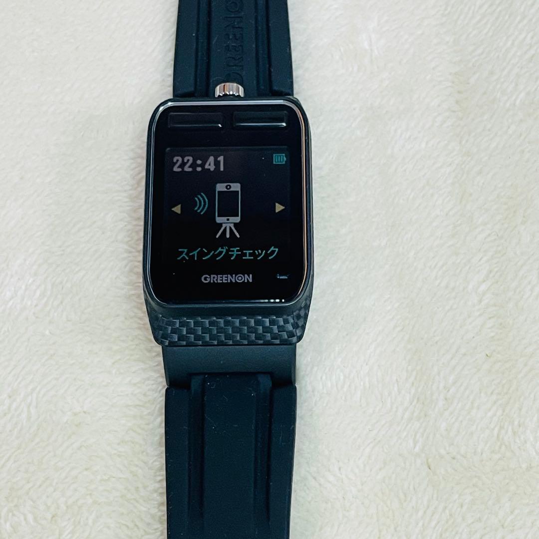 ✨ほぼ新品✨グリーンオン ZEAL GPSナビ スイングチェック機能付き　距離計