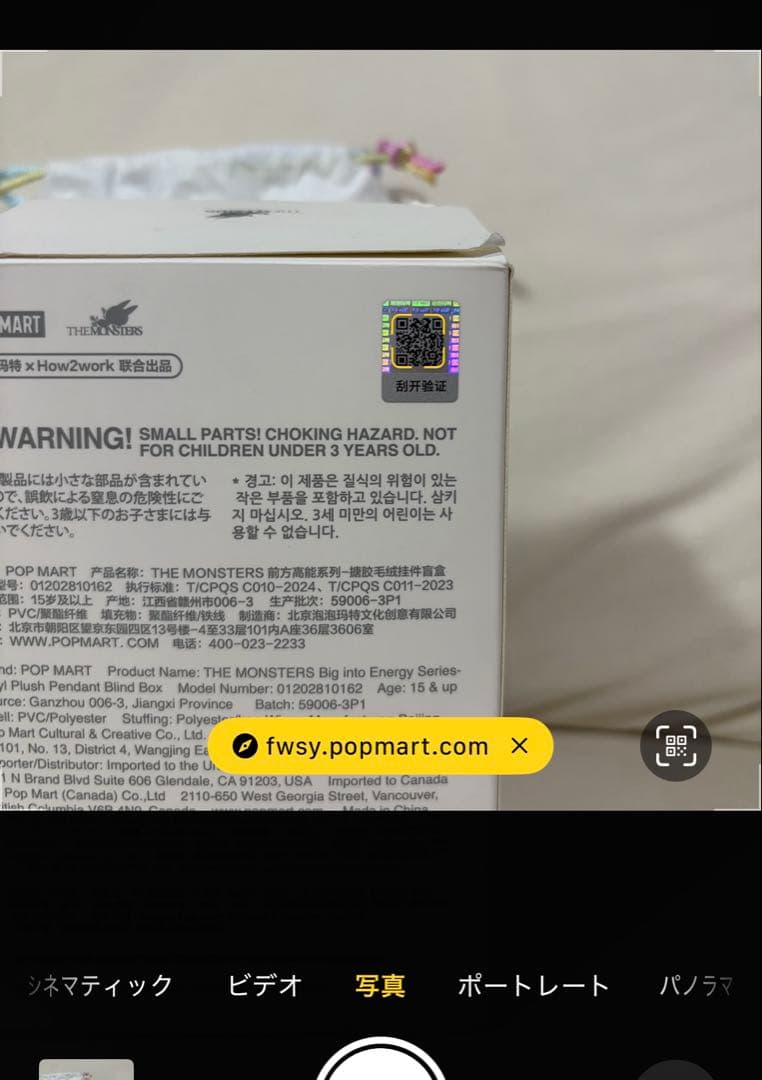 LABUBU bigintoenergy シークレットID ケース付き