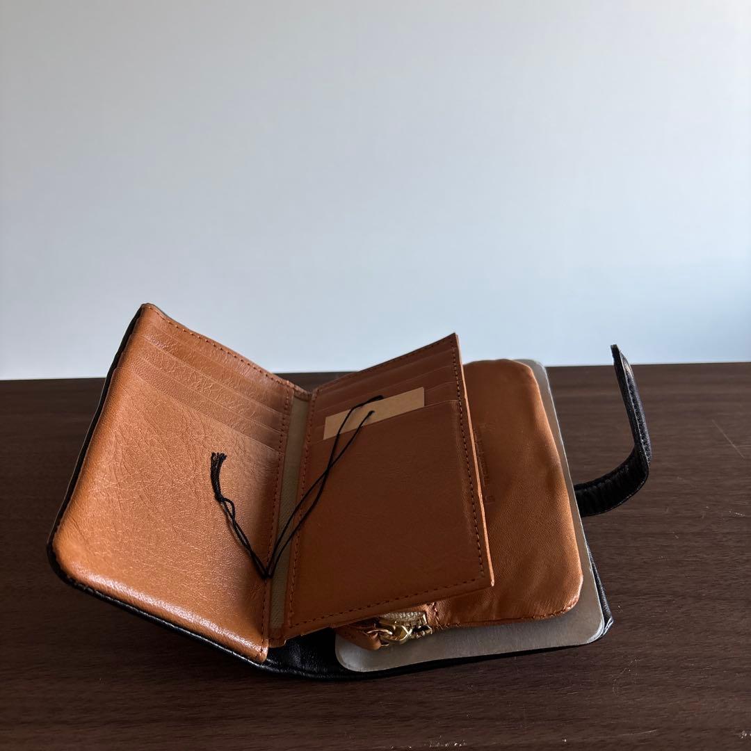 ◻️クレドラン◻️ ADORE WALLET M ブラック◻️新品未使用