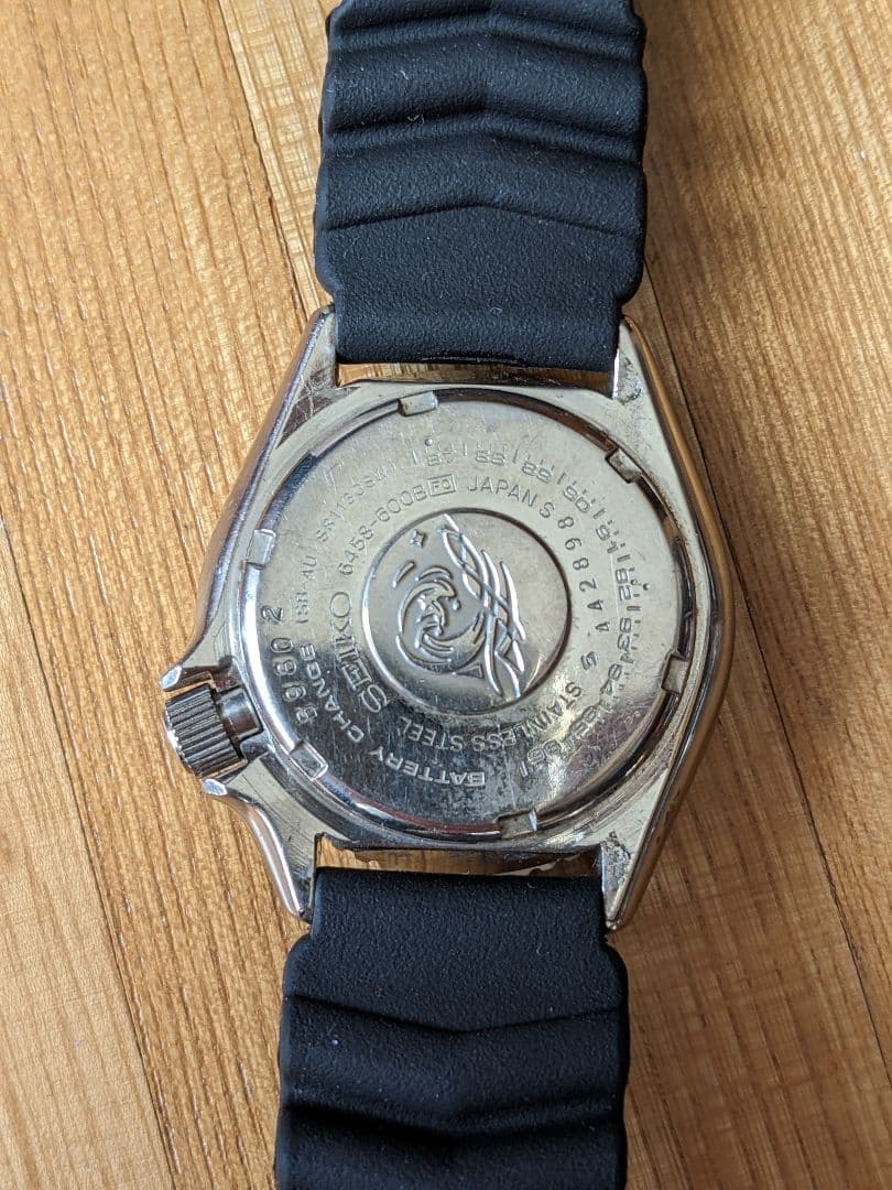 80s SEIKO ダイバーズ　希少ホワイト