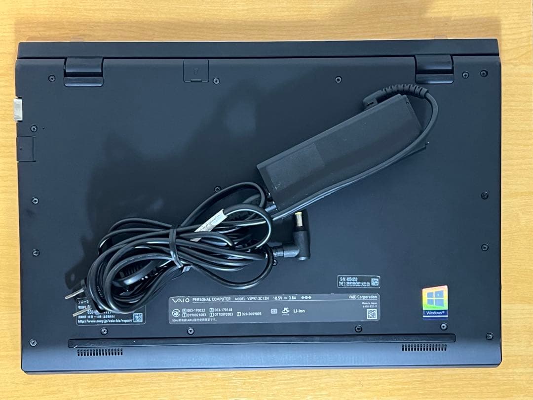 バッテリー良好!VAIO PRO PK i5第10世代 ／16GBメモリ／LTE