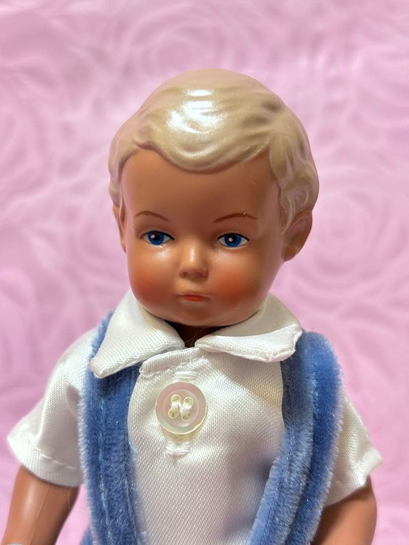 ドイツ　シルトクレート社　ドール 男の子　女の子2体18cm