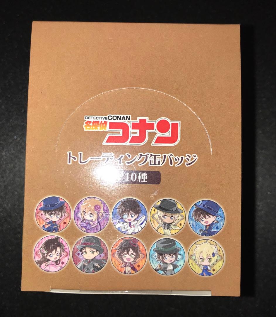 名探偵コナン　ダンス　缶バッジ　安室透　灰原哀　毛利蘭　工藤新一　怪盗キッド