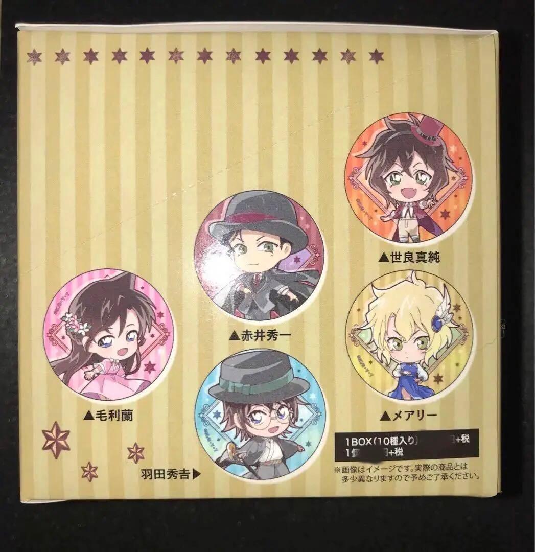 名探偵コナン　ダンス　缶バッジ　安室透　灰原哀　毛利蘭　工藤新一　怪盗キッド