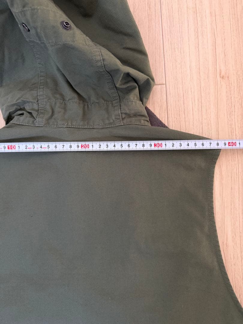 エンジニアードガーメンツ　フィールドベスト　コットンリップ　レイジ