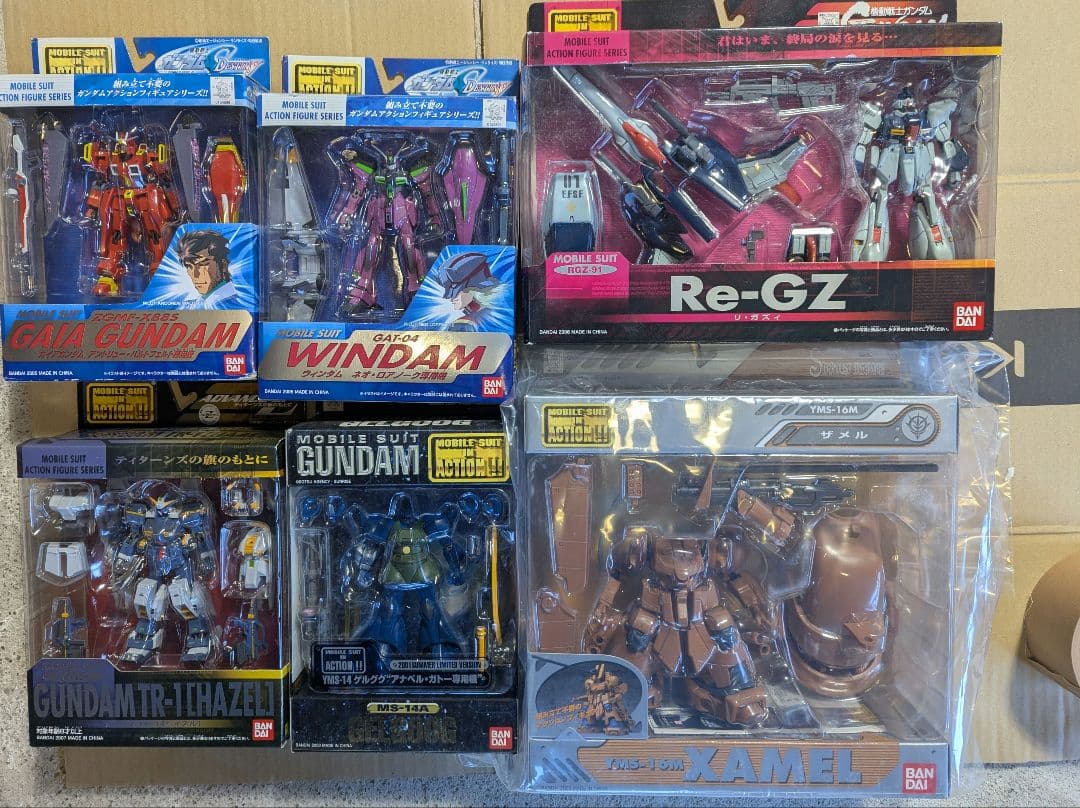 ガンダム　フィギュア　まとめ売り　モビルスーツインアクション　MIA ザメル