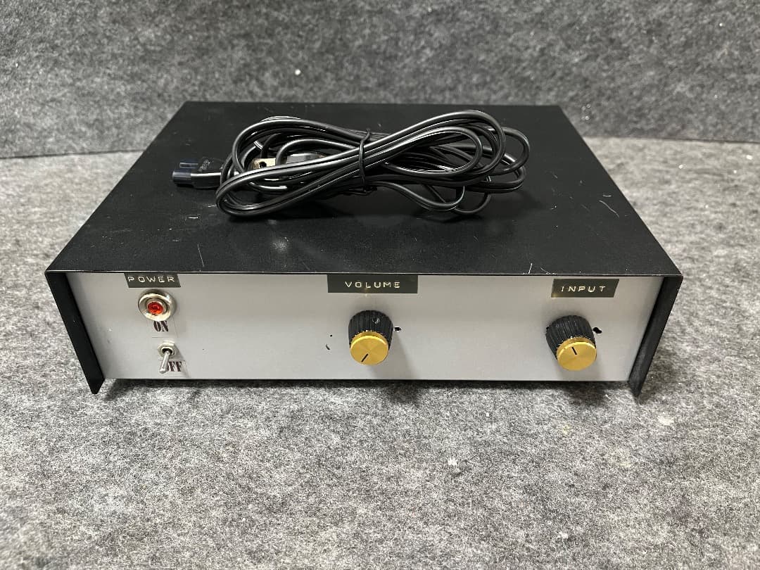 Sony V-FET 2SK79使用　自作プリアンプ