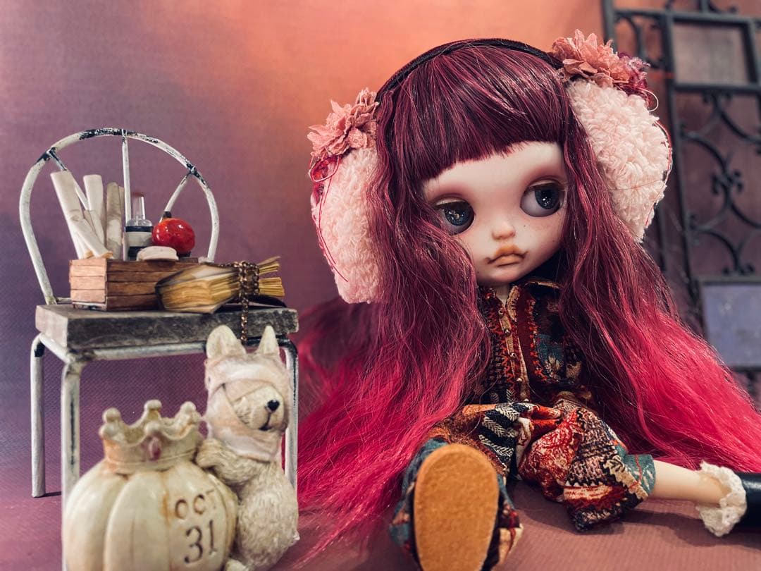 カスタム アイシードール アウトフィットフルセット デザインウィッグ