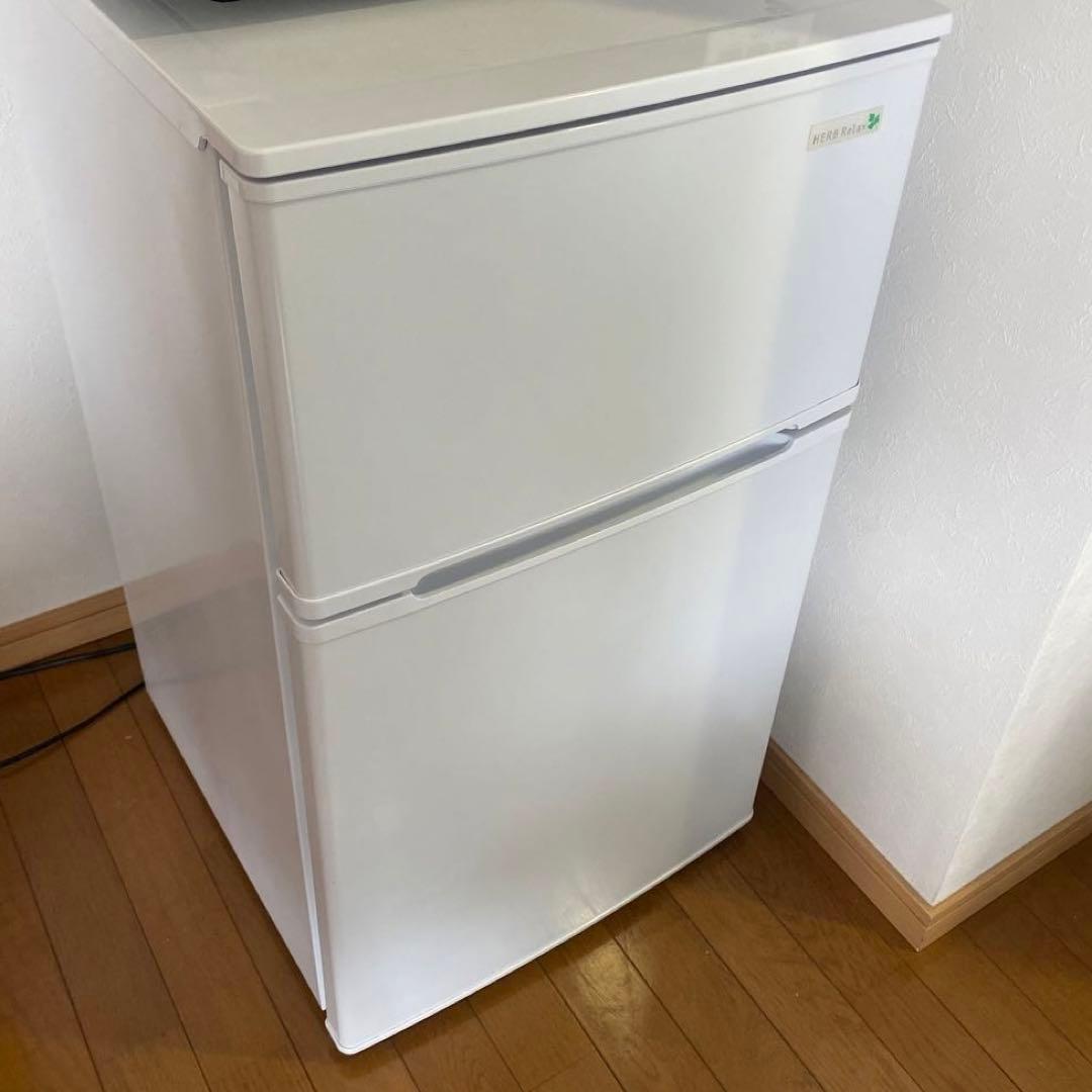 一人暮らし　冷蔵庫　90L