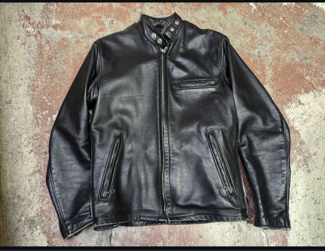 Schott 641シングルライダース 36