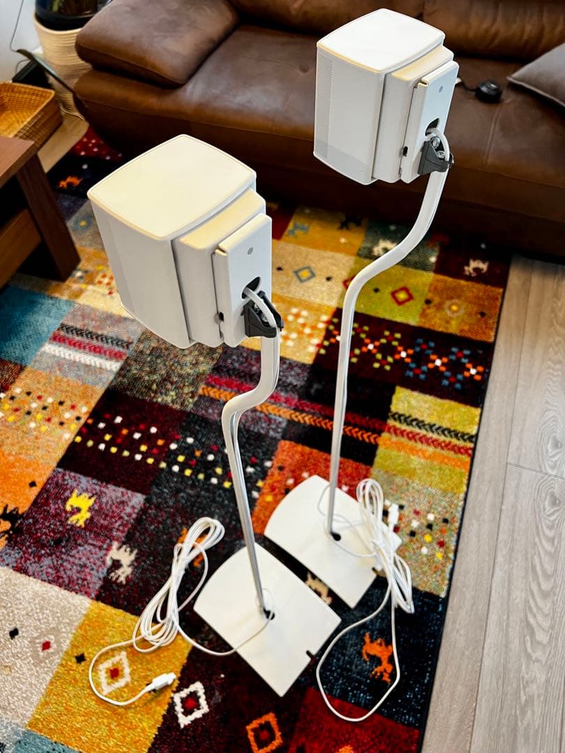 【美品】Bose ホワイト 純正スタンド付き サラウンドSPEAKERS