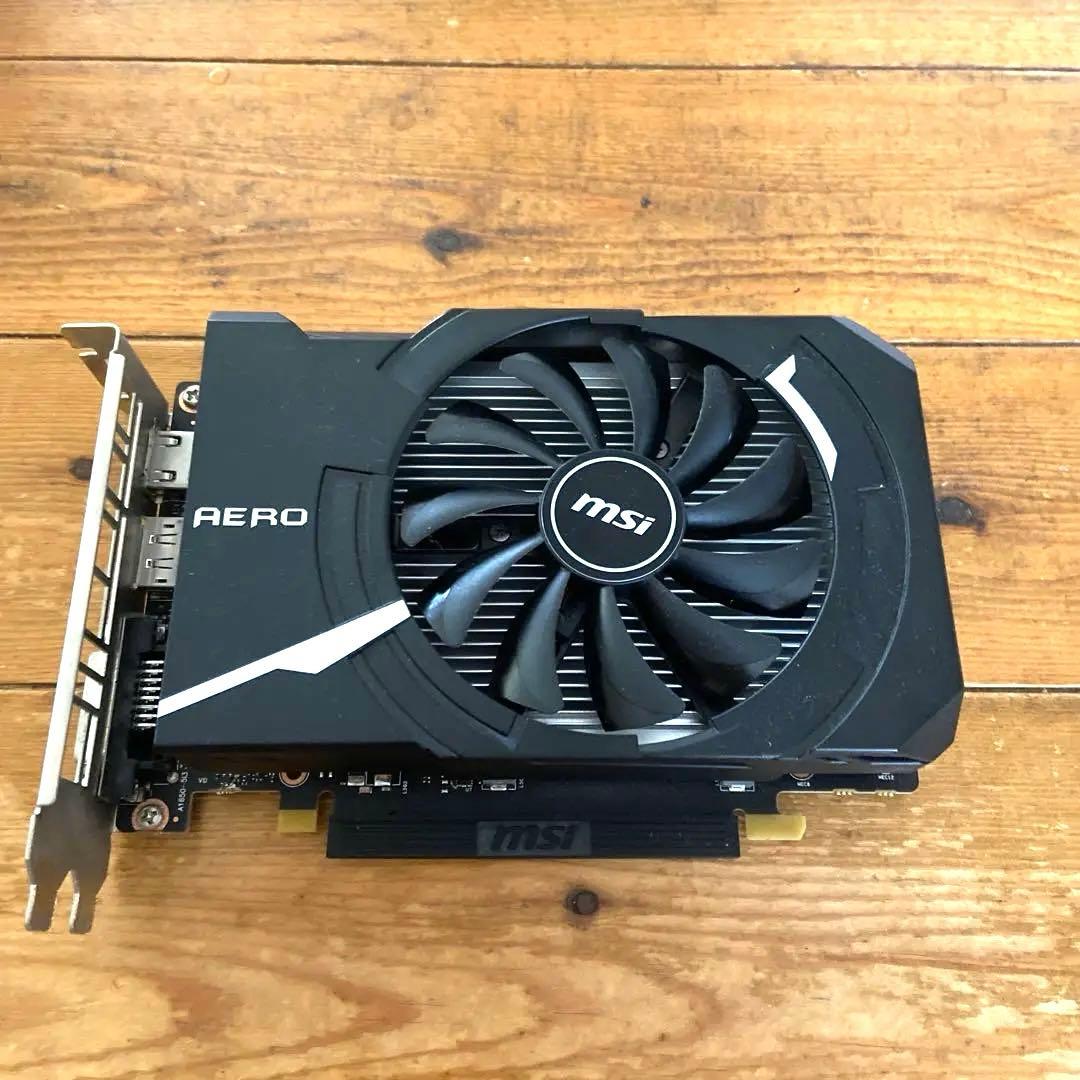 グラフィックボード・グラボ・ビデオカード MSI AERO ITX GEFORCE GTX 1650 4G OCV1