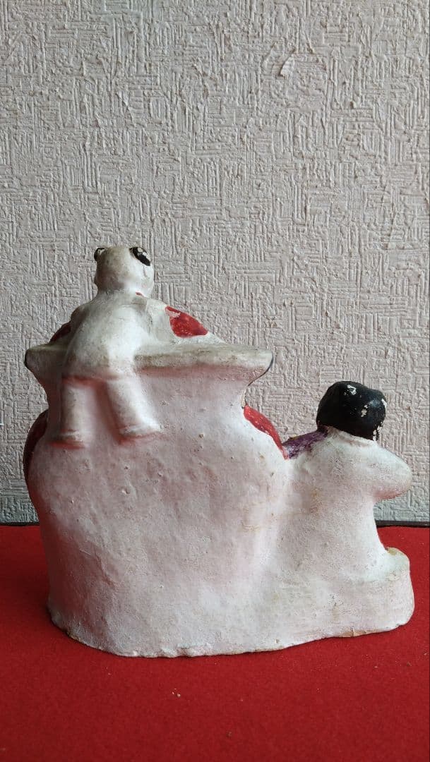 土人形　花巻土人形　明治期　温公甕割り