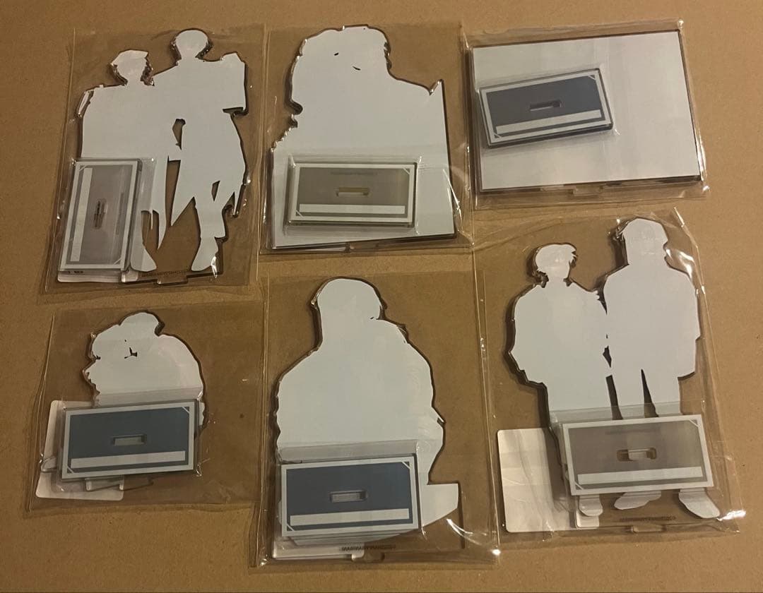 最安値⭐︎ 少尉と黒髪部下 DMMスクラッチ C賞 アクリルスタンド 全6種セット