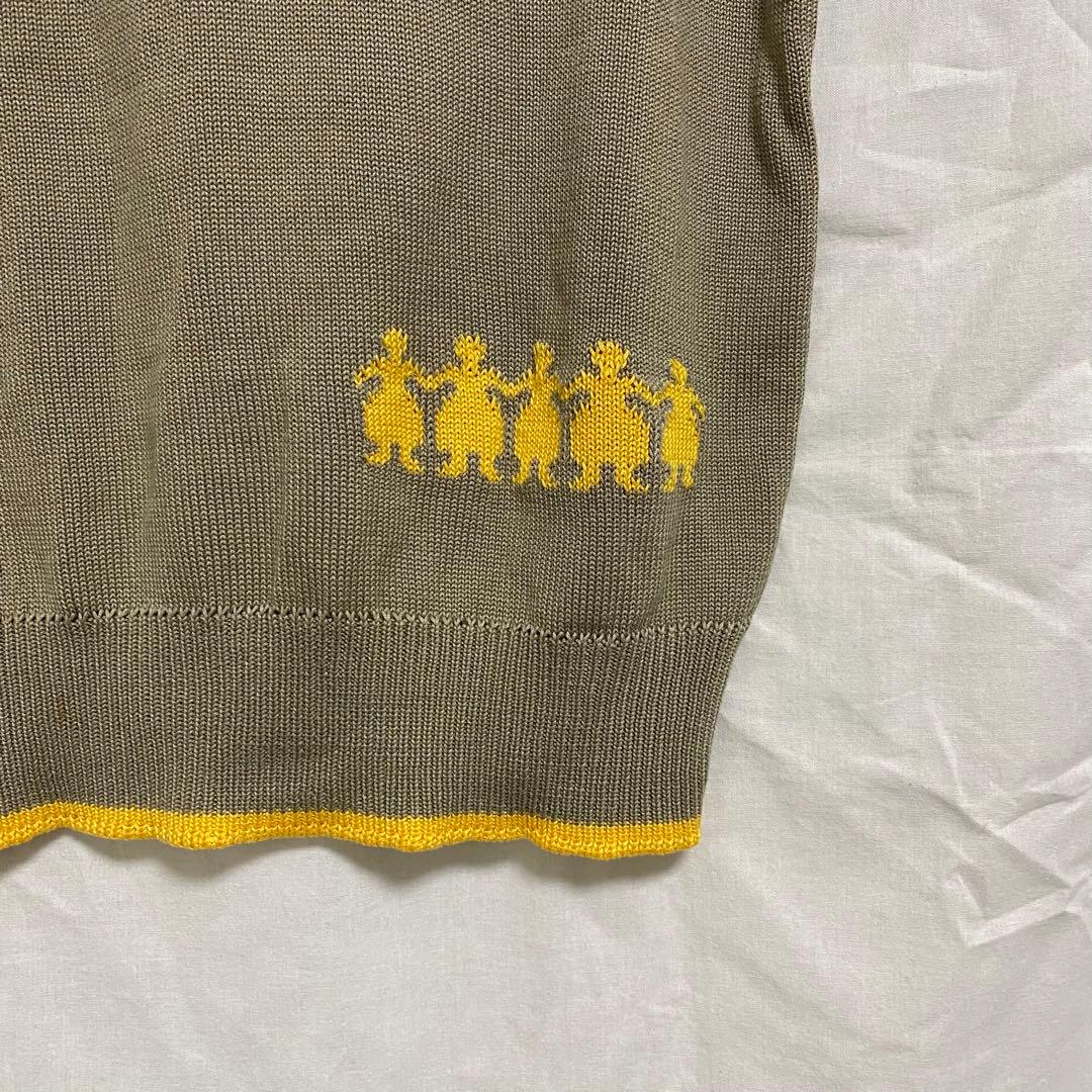 80s-90s FENDI サマーニットポロシャツ