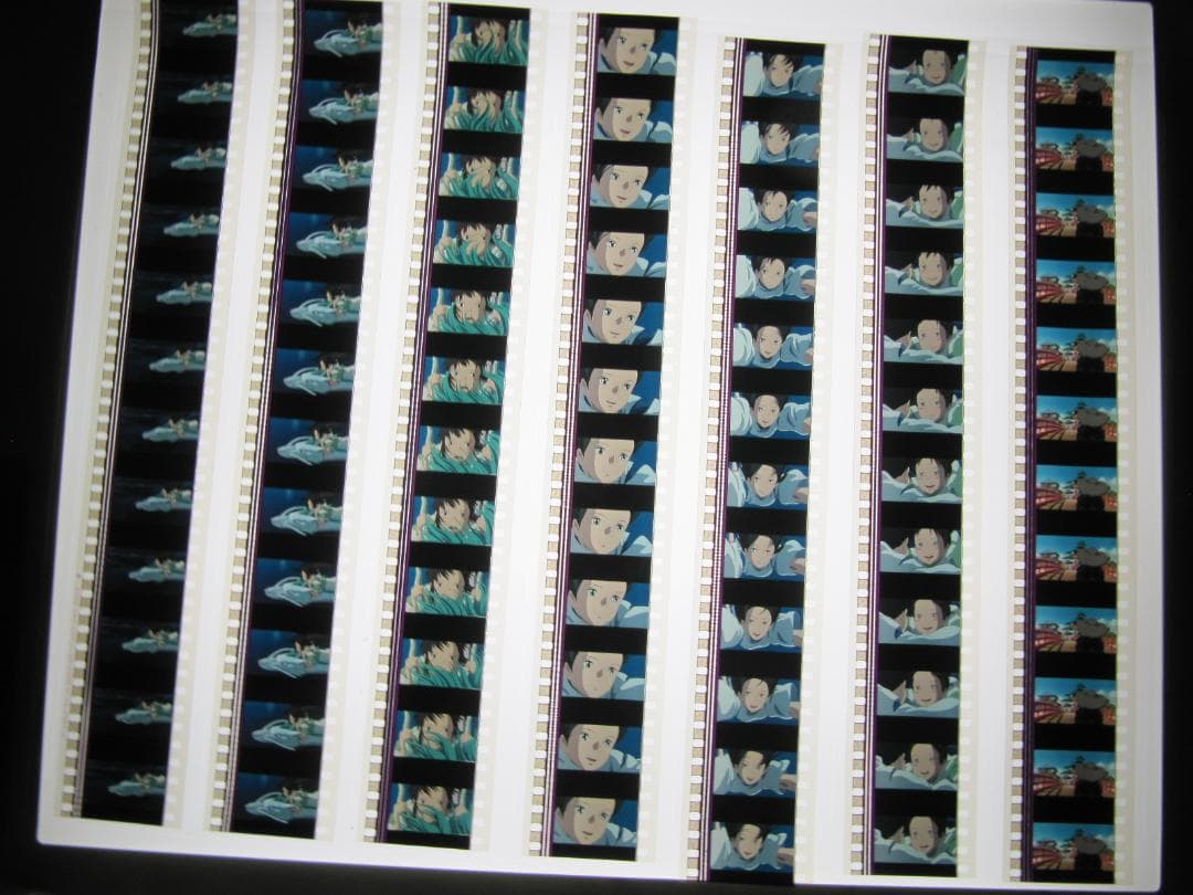 千と千尋の神隠し 35㎜フィルム12コマ×210枚合計2520コマ アルバム入