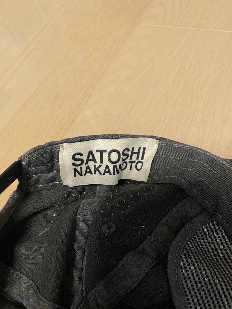 SATOSHI NAKAMOTO キャップ