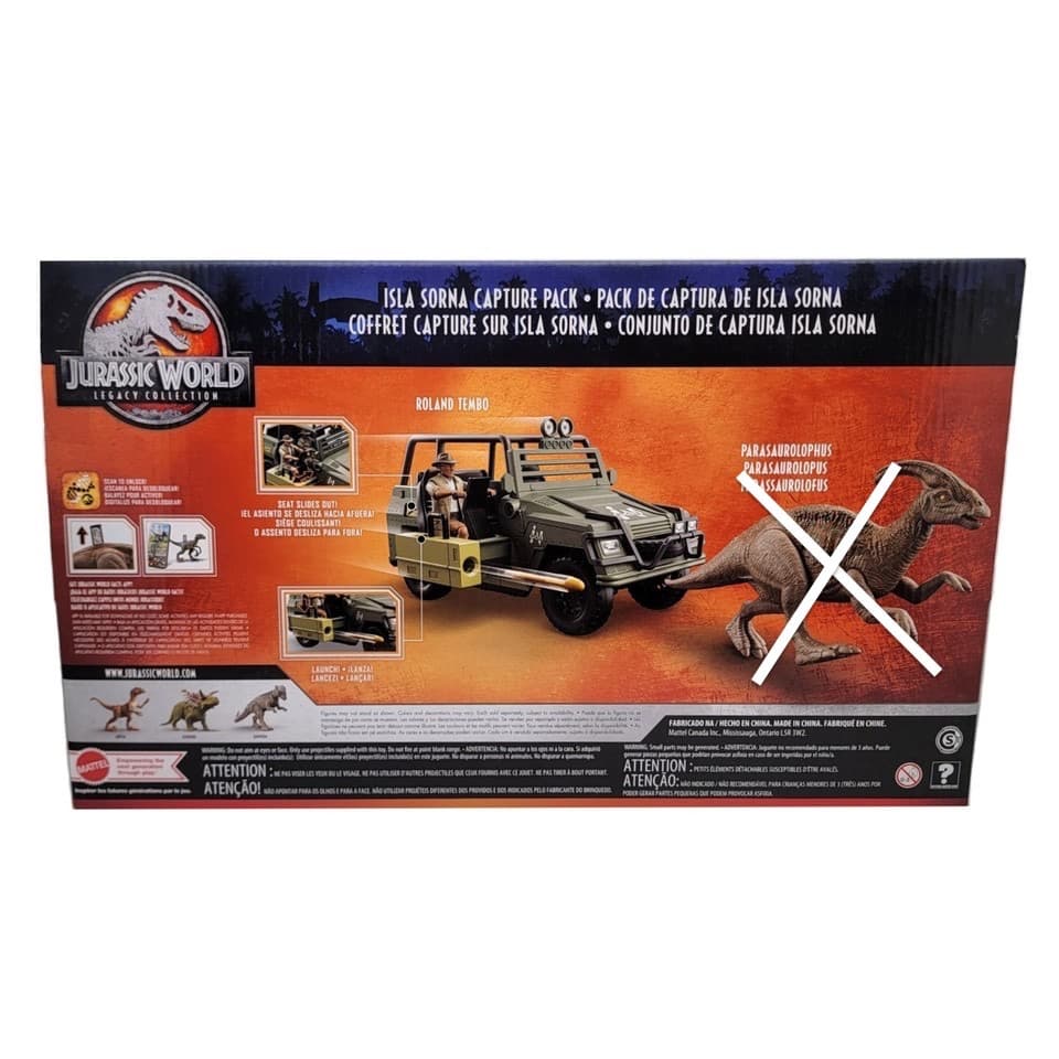 ジュラシック・ワールド アイラ・ソルナ キャプチャー パック ローランド・テンボ