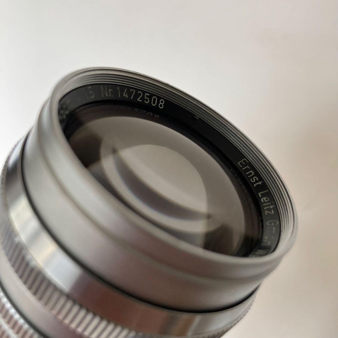 レンズ(単焦点) Leica Summarit 5cm f1.5