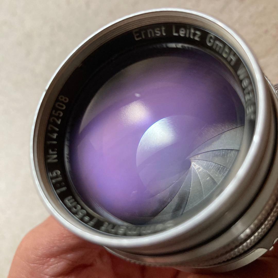 レンズ(単焦点) Leica Summarit 5cm f1.5