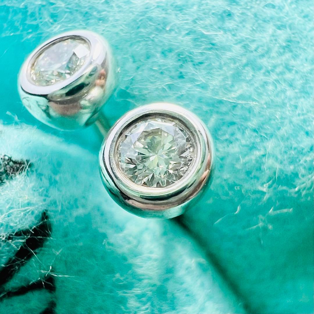 ティファニー　ダイヤモンドバイザヤードピアス　両耳用