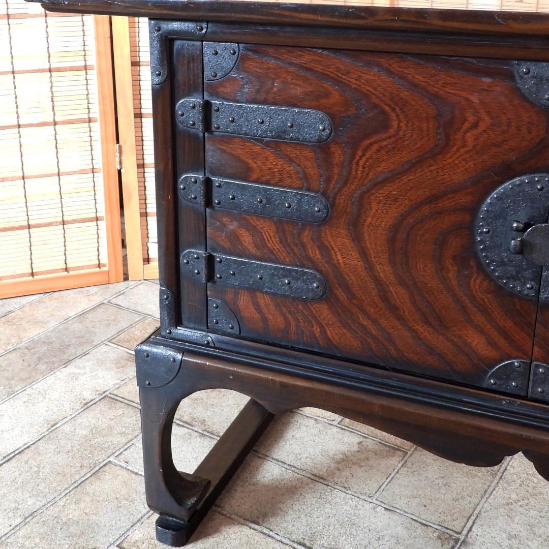 【専用】時代 古美術 李朝家具 飾り棚 収納棚 箪笥 木工芸■A690/4