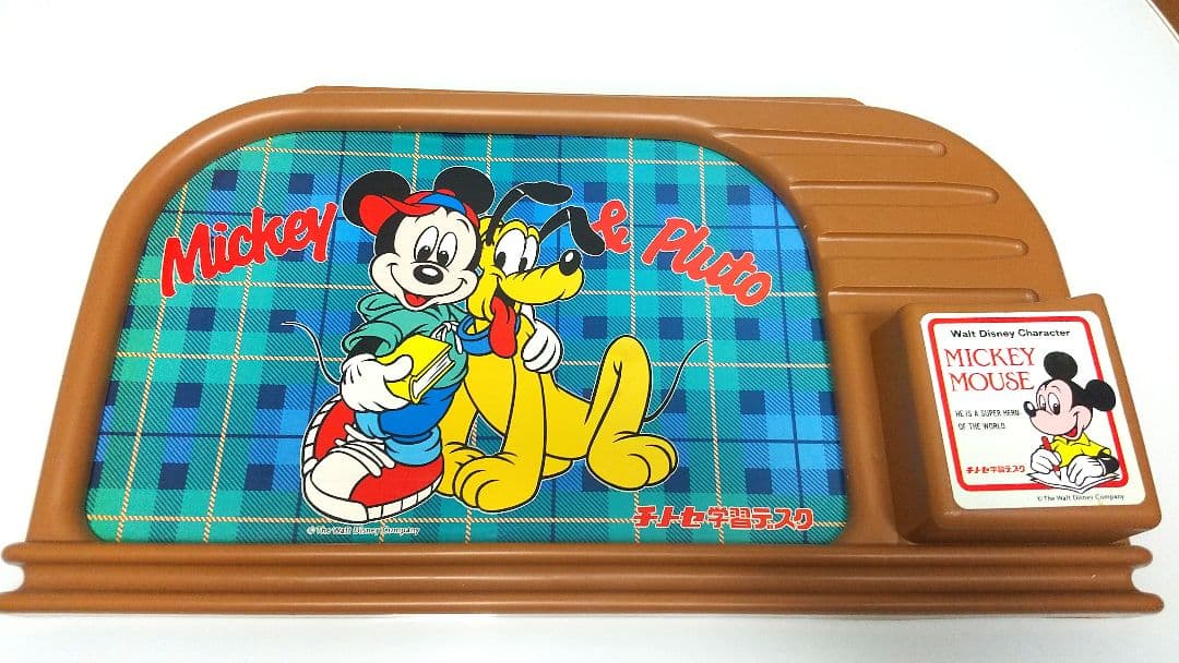 【美品】激レア ちとせ 学習机 ディズニー ミッキー スタンド ポスター