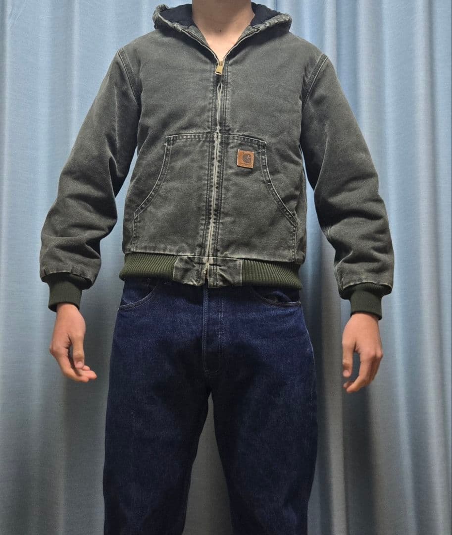 Carhartt アクティブジャケット モスグリーン 値下げ可能