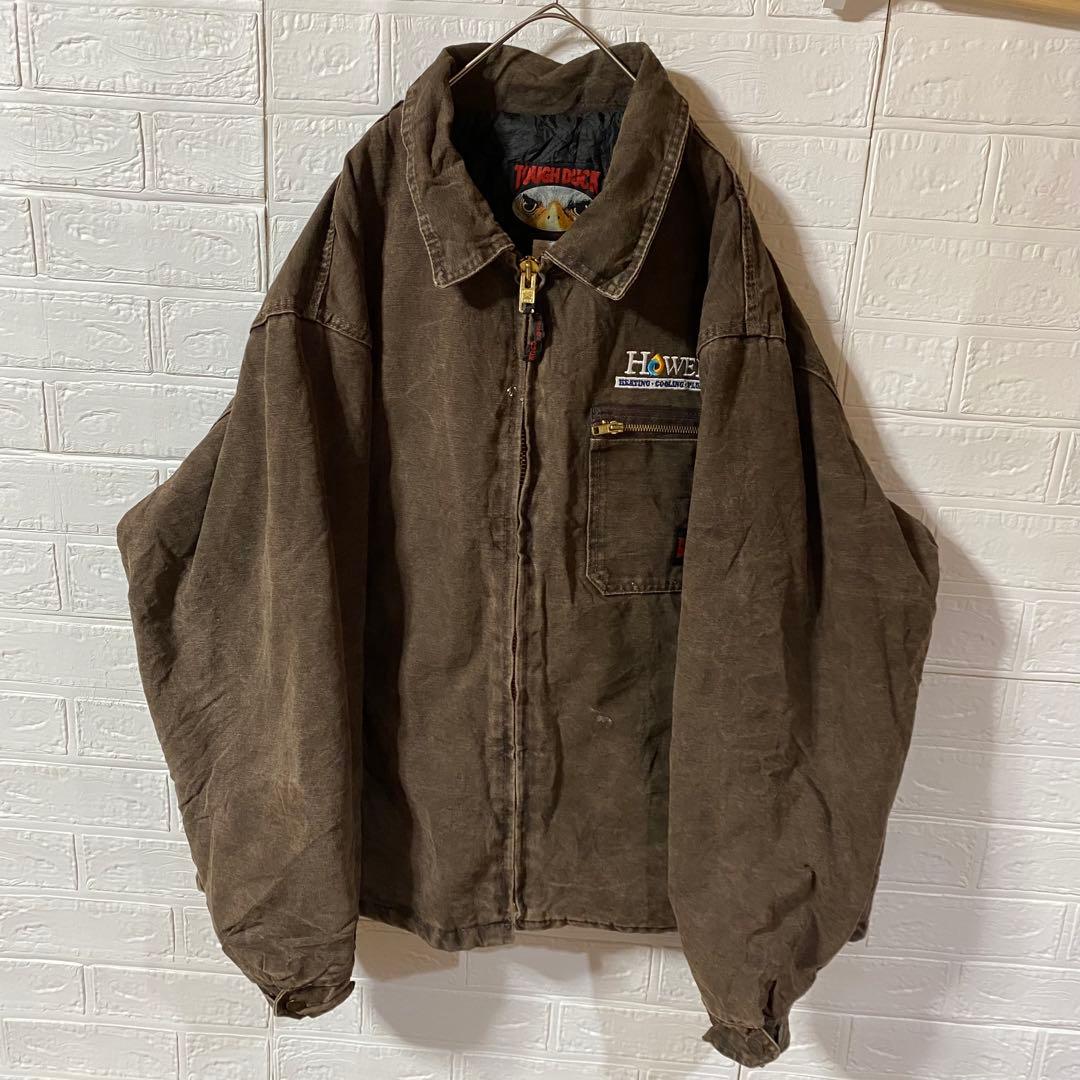 TOUGH DUCK ダック生地　カナダ製デトロイトジャケット　ダークブラウン