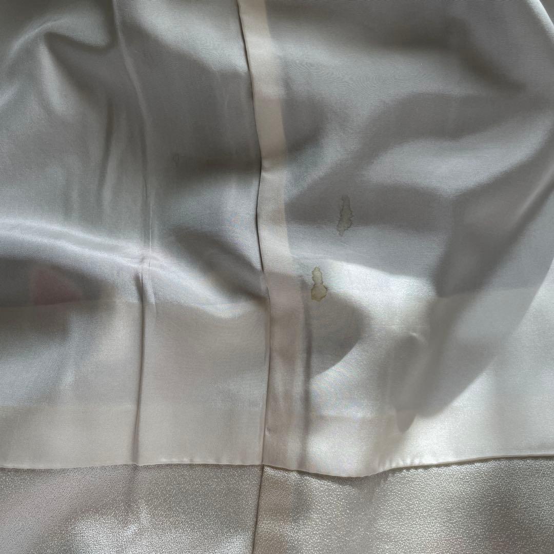 黒地　正絹紅型　振袖