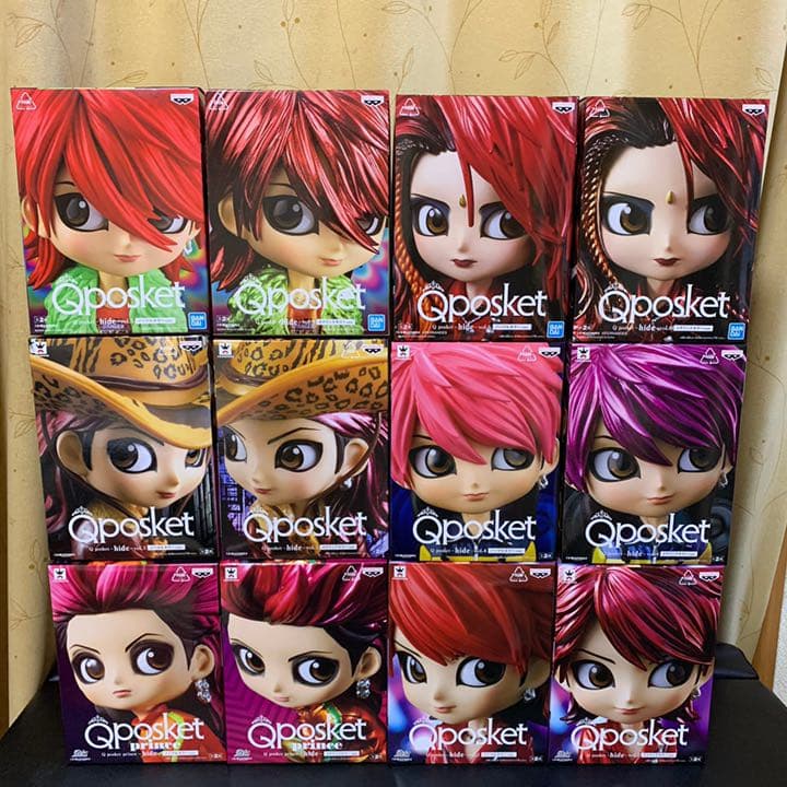 hide Qposket フィギュア 全種類セット プライズ限定