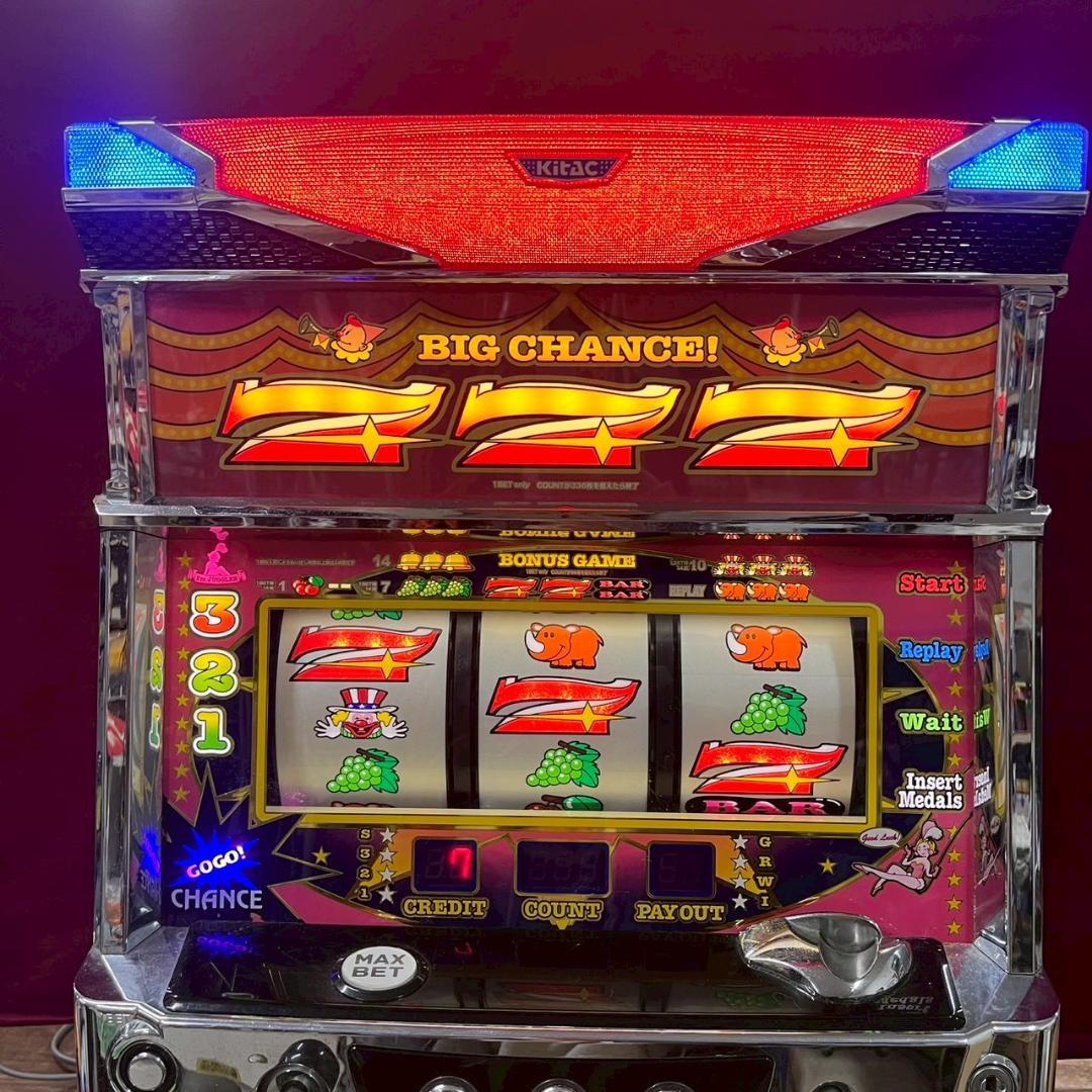 K◆アイムジャグラー EX-AE 実機 パチスロ スロット台 メダル付き