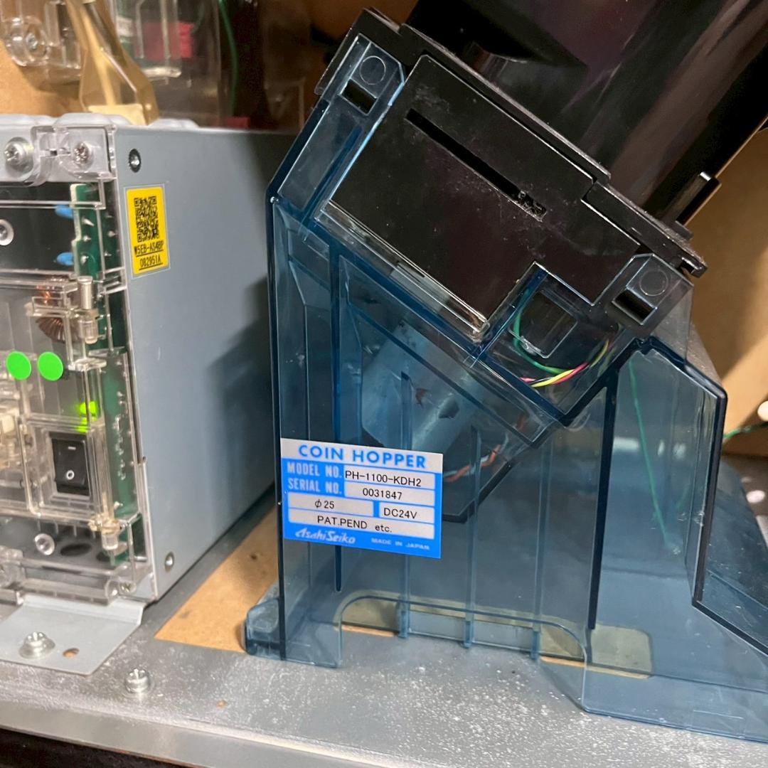 K◆アイムジャグラー EX-AE 実機 パチスロ スロット台 メダル付き