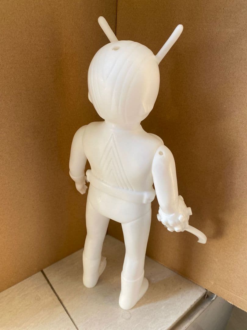 ライダーマン ソフビ人形 仮面ライダー激罕 最初版 高27cm