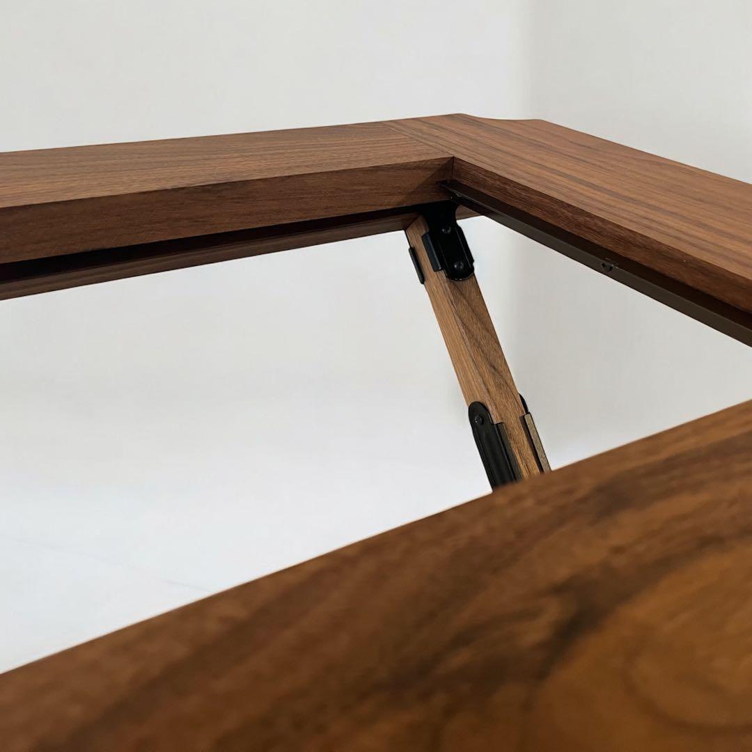 【outlet】ブラックウォールナット1ユニットテーブル