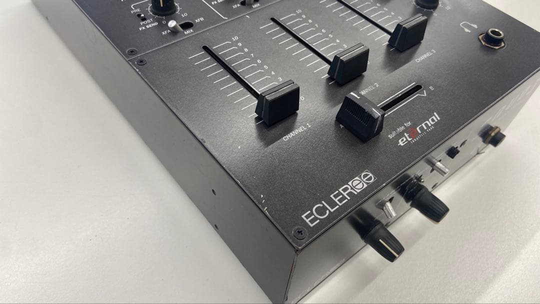 ECLER nuo3 DJミキサー 3ch エクラー　アナログ