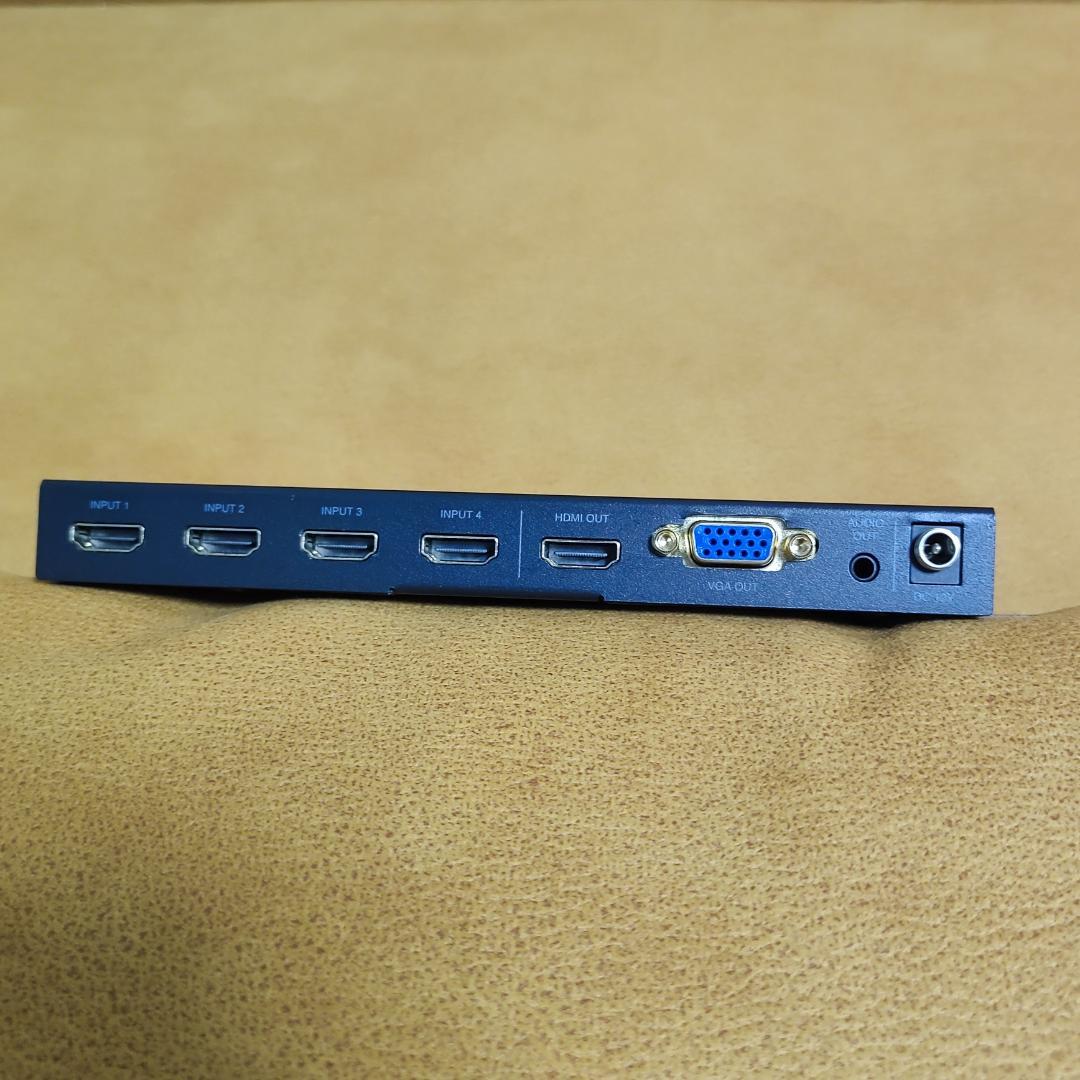 サンワサプライ 4K/HDMI画面分割切替器 SW-UHD41MTV