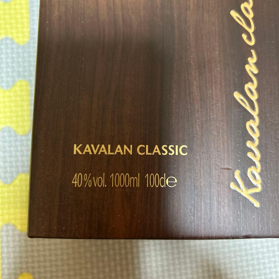 KAVALAN カバランウイスキークラシック　1,000ml 日本酒オマケ付き