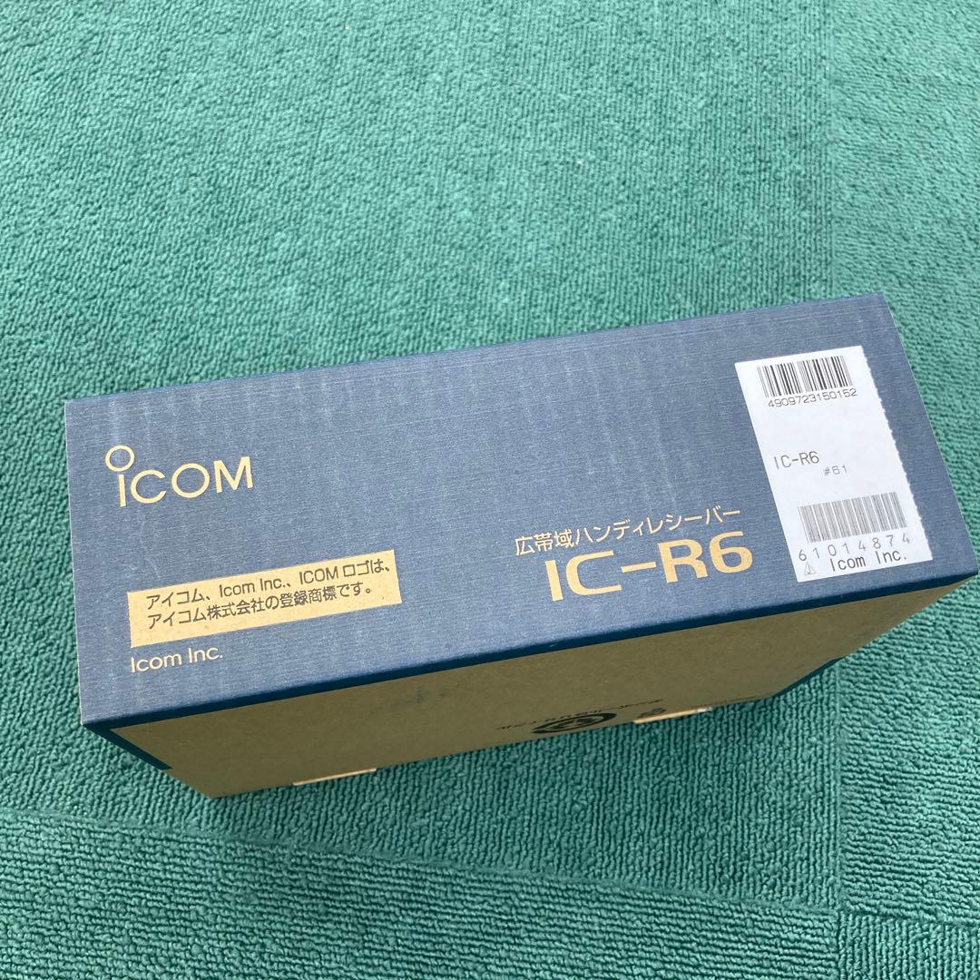 ICOM IC-R6 受信機　新品　未開封