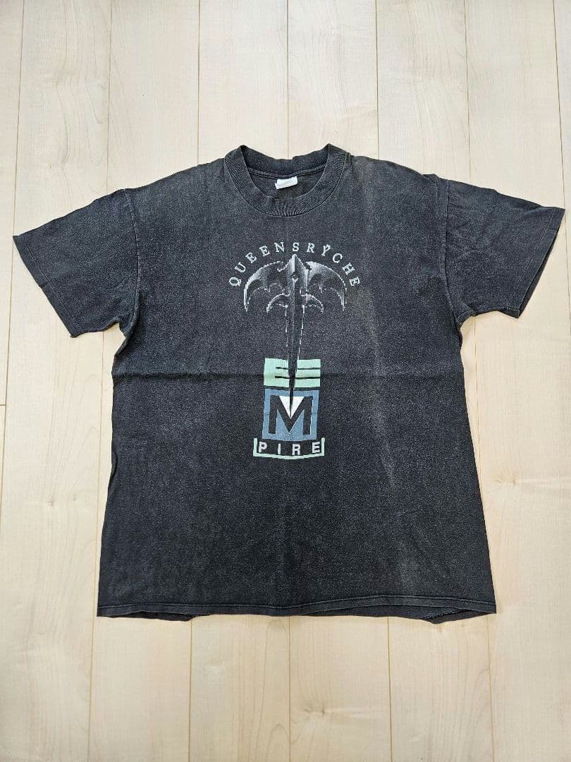 QUEENSRYCHEクイーンズライク　90-91年ワールドツアーTシャツ XL