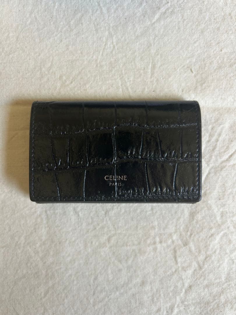 キーケース / クロコダイル型押しカーフスキン