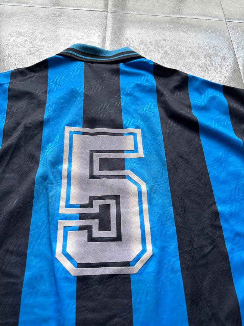 93-94 インテルミラノ　アンブロ　ユニフォーム　正規品　No.5 当時物