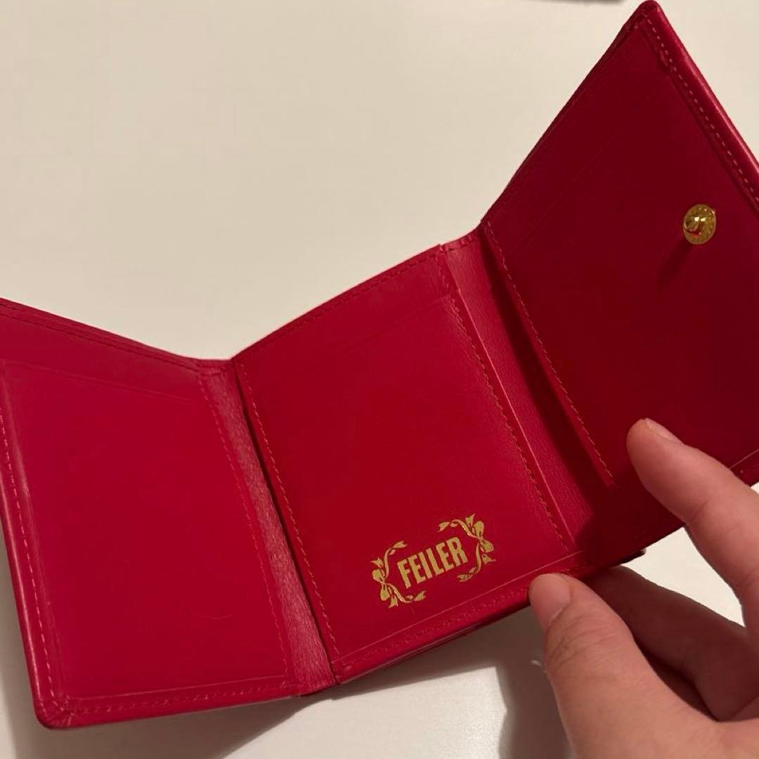 FEILER スウィングチェリー 三つ折り 財布