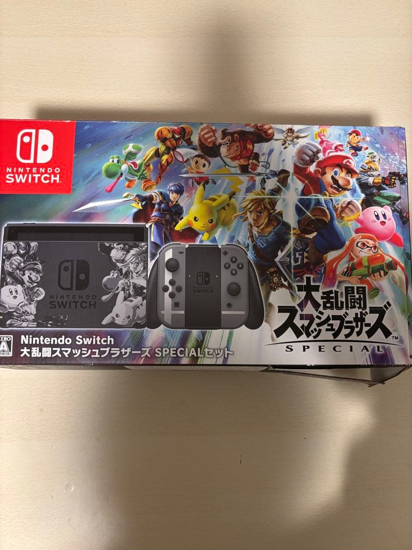 さ*け様 Nintendo Switch スマブラエディション 本体 箱付き