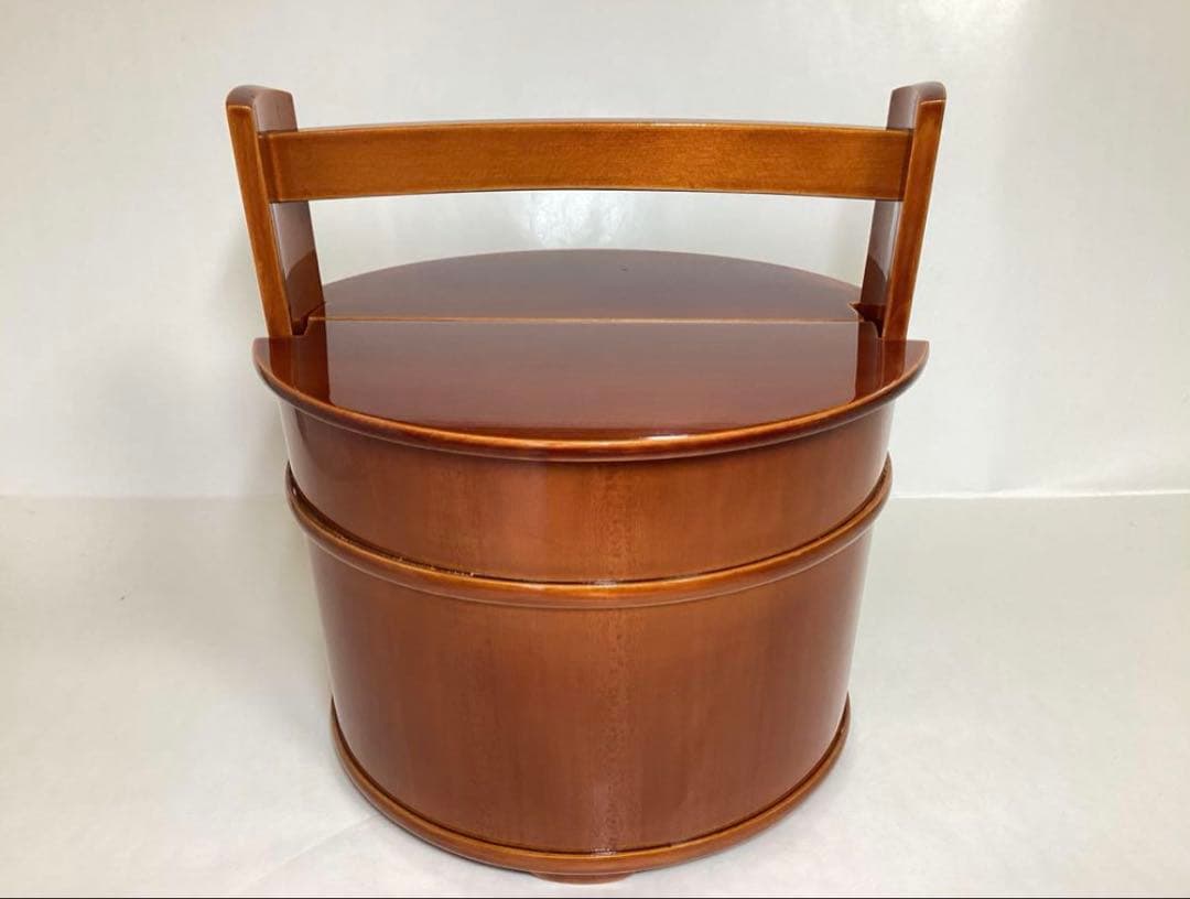 手桶水指 春慶 陽斎 木箱入 茶道具 古物品